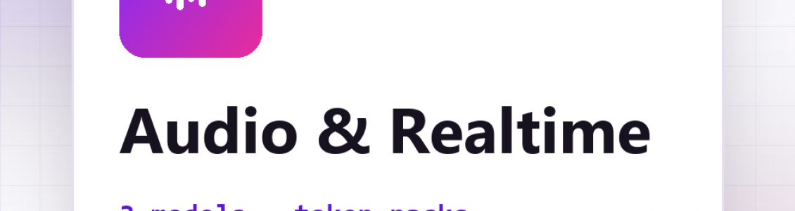 Audio & Realtime