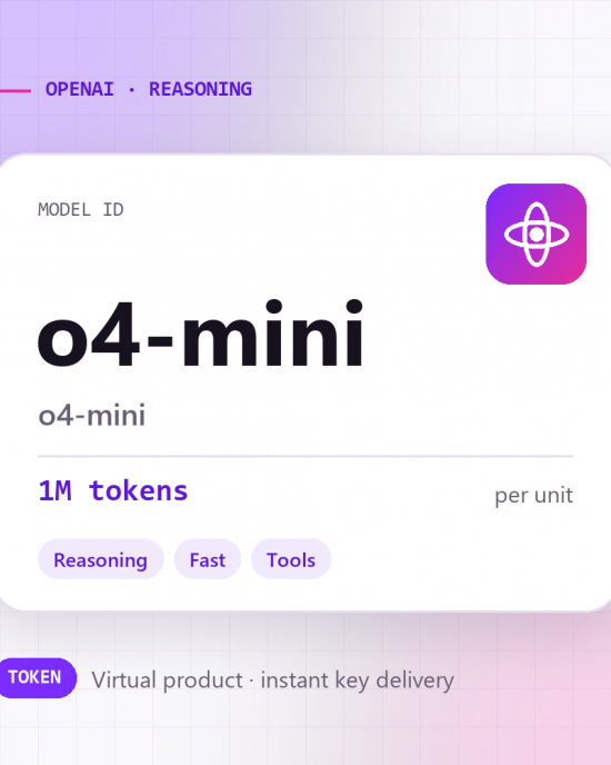 o4-mini · 1M tokens